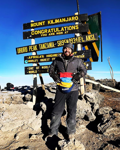 Mt Kilimanjaro peak